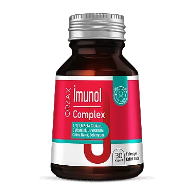 Orzax Ocean İmunol Complex Beta Glukan Takviyesi 30 Kapsül - Orzax Ocean