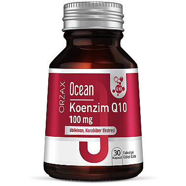 Orzax Ocean Koenzim Q10 30 Kapsül - Orzax Ocean