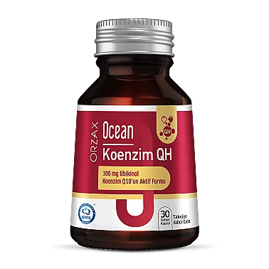 Orzax Ocean Koenzim QH 30 Kapsül - Orzax Ocean
