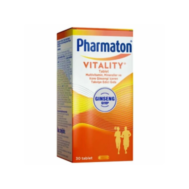 Pharmaton Vitality 30 Tablet - Pharmaton