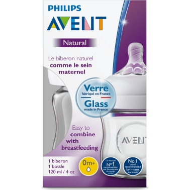Avent Natural Cam Biberon 0 Ay+ 120 ml - Philips Avent