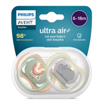 Avent 08517 Ultra Air Emzik 6-18 Ay - Erkek - Philips Avent