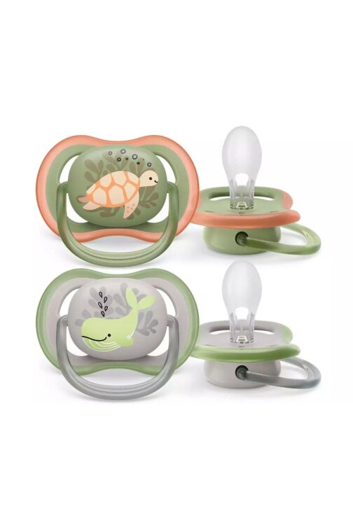 Philips Avent SCF085/60 Ultra Air 6-18 Ay 2'li Erkek Emzik - 1