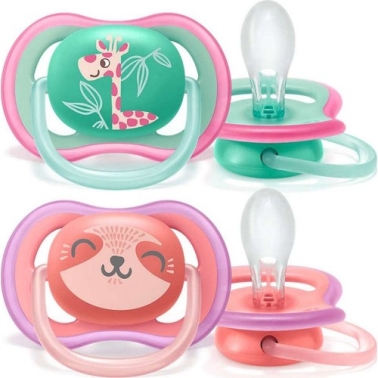 Avent SCF349/12 Ultra Air 18 Ay+ Emzik Kız 2'li - Philips Avent