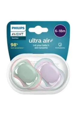 Philips Avent Ultra Air Scf085/16 6-18 Ay Desensiz Emzik Erkek - Philips Avent