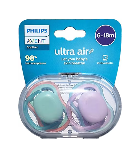 Philips Avent Ultra Air SCF085/16 6-18 Ay Desensiz Emzik - 1