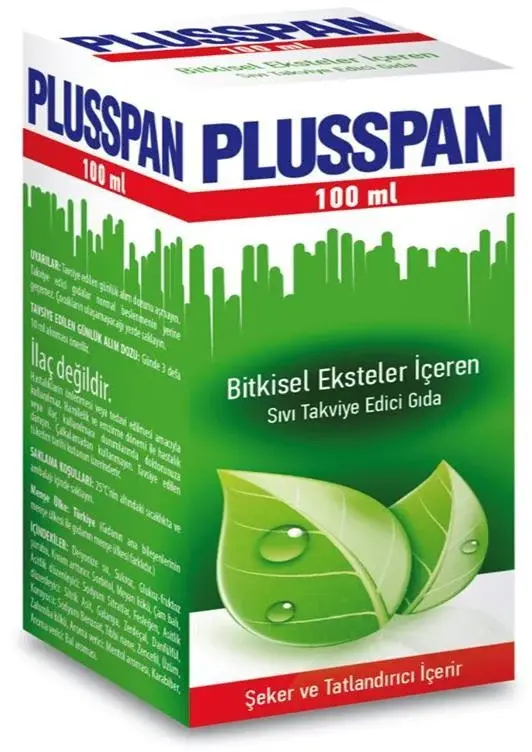 Plusspan Şurup 100 ml - 1