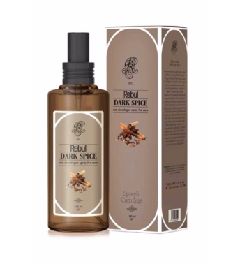 Rebul Dark Spice Kolonya Cam Şişe 100 ml - Rebul