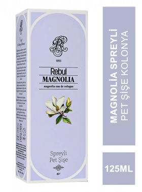 Rebul Magnolia Spreyli Pet Şişe Kolonya 125 ml - Rebul