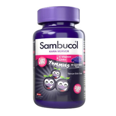 Sambucol Plus Kids Yummies 60 Tablet - Sambucol