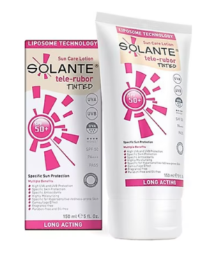 Solante Telerubor Tinted SPF 50+ Losyon 150 ml - Solante