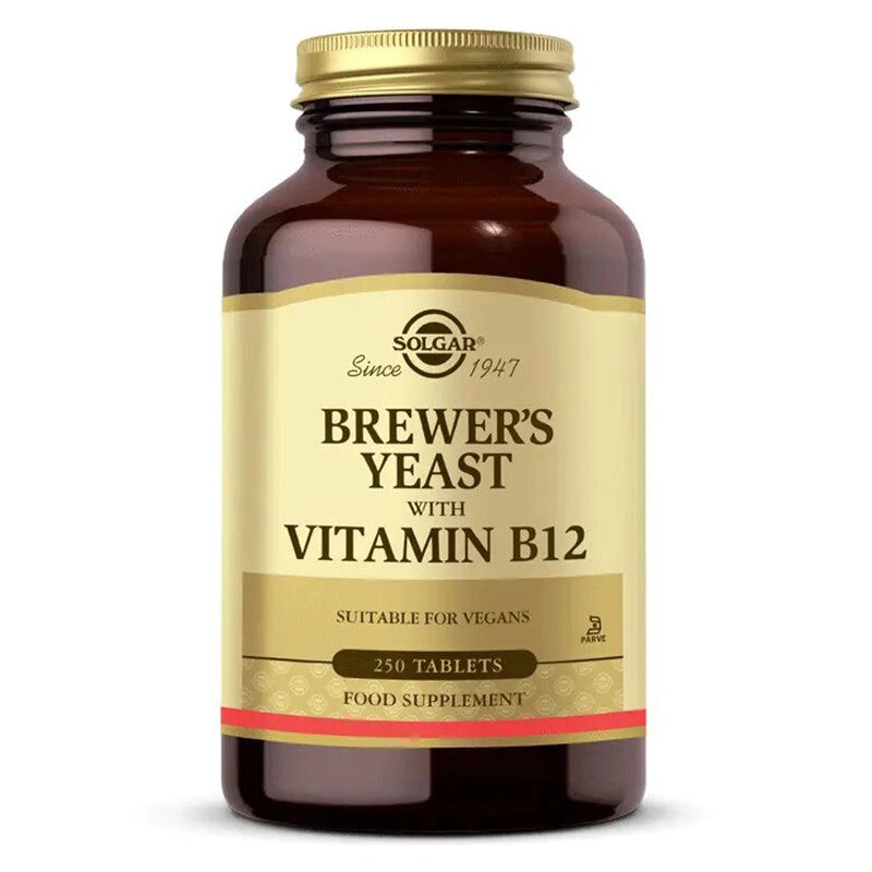 Solgar Brewers Yeast with Vitamin B 12 250 Tablet - Solgar