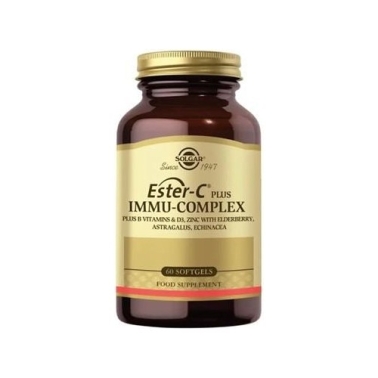Solgar Ester-C Plus Immu-Complex 60 Softgel - SOLGAR