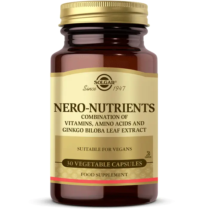 Nero Nutrients - 30 Kapsül - Solgar