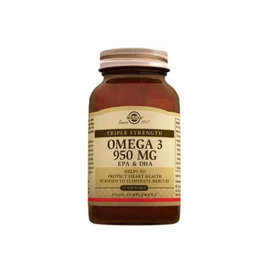 Solgar Omega 3 950 mg 100 Kapsül - Solgar