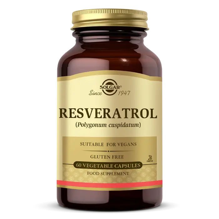 Solgar Resveratrol 60 Kapsül - SOLGAR