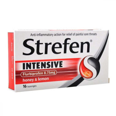 Strefen Intensive Limon ve Bal Aromalı Pastil 16 Adet - STREFEN