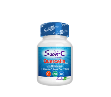 Suda Vitamin Suda-C Quercetin Plus 30 Kapsül - Suda Vitamin