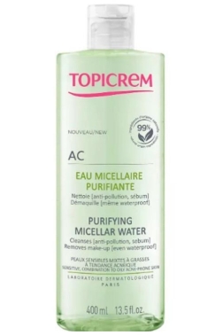 Topicrem AC Purifying Micellar Water 400 ml - Topicrem