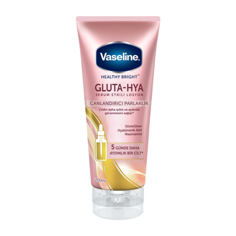 Vaseline Gluta Hya Serum Etkili Losyon Canlandırıcı Parlaklık 200 ml - 1