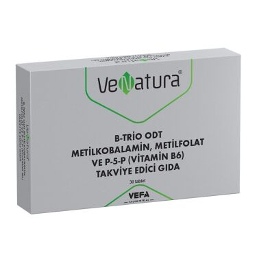 Venatura B-Trio ODT Metilkobalamin 30 Tablet - VeNatura