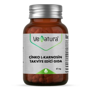 Venatura Çinko L-Karnosin 30 Kapsül - venatura