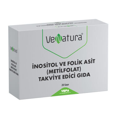 Venatura İnositol ve Folik Asit 20 Saşe - VeNatura