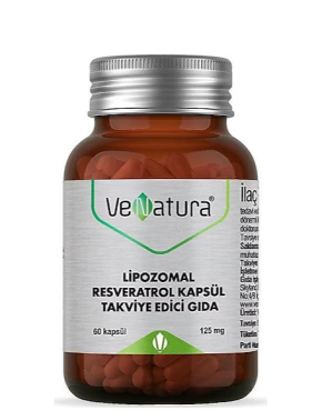Venatura Lipozomal Resveratrol 60 Kapsül - VeNatura