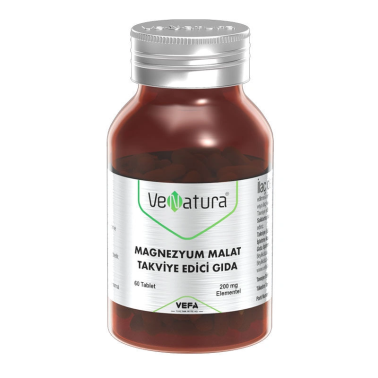 VeNatura Magnezyum Malat Takviye Edici Gıda 60 Tablet - VeNatura