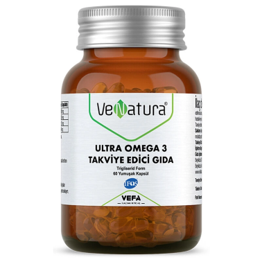 VeNatura Ultra Omega 3 Takviye Edici Gıda 60 Kapsül - VeNatura