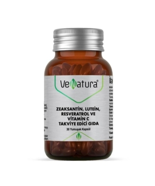 Venatura Zeaksantin Lutein Resveratrol Ve Vitamin C 30 Kapsül - VeNatura