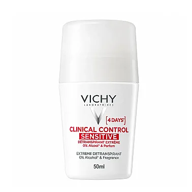 Vichy Clinical Control Sensitive Extreme Antiperspirant Roll-On 50 ml - Vichy