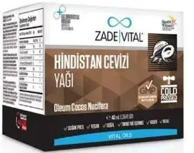 Zade Vital Hindistan Cevizi Yağı 40 ml - 1